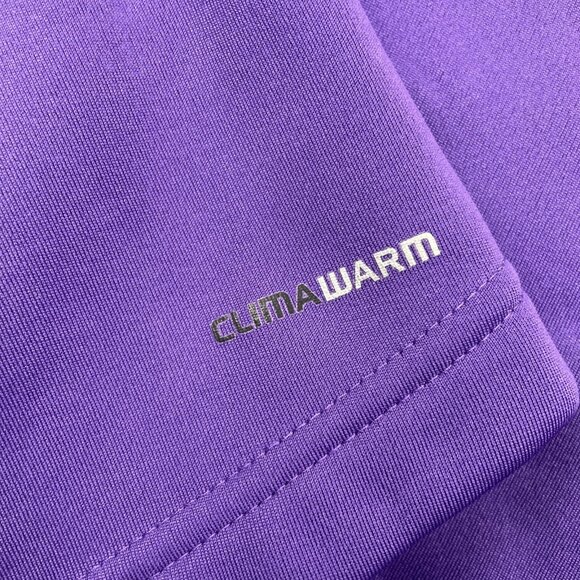 Adidas Formotion Response 1/4 Zip Sweatshirt Women’s L Active Climawarm Purple - Picture 9 of 10
